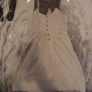 Striped day dress